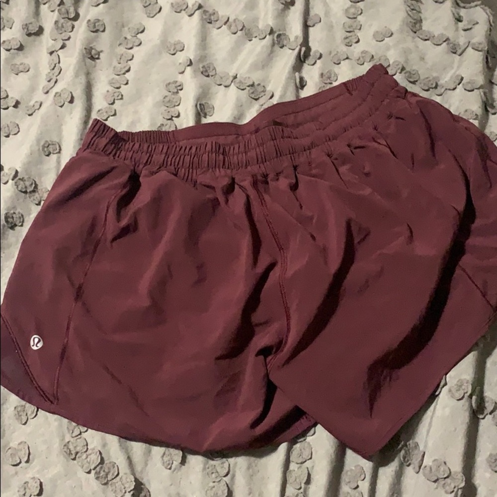 LULULEMON HOTTY HOT 4” SZ 10